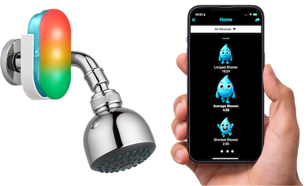 Rainbow and water drop